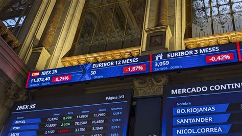 Bolsa e Ibex 35, en directo .